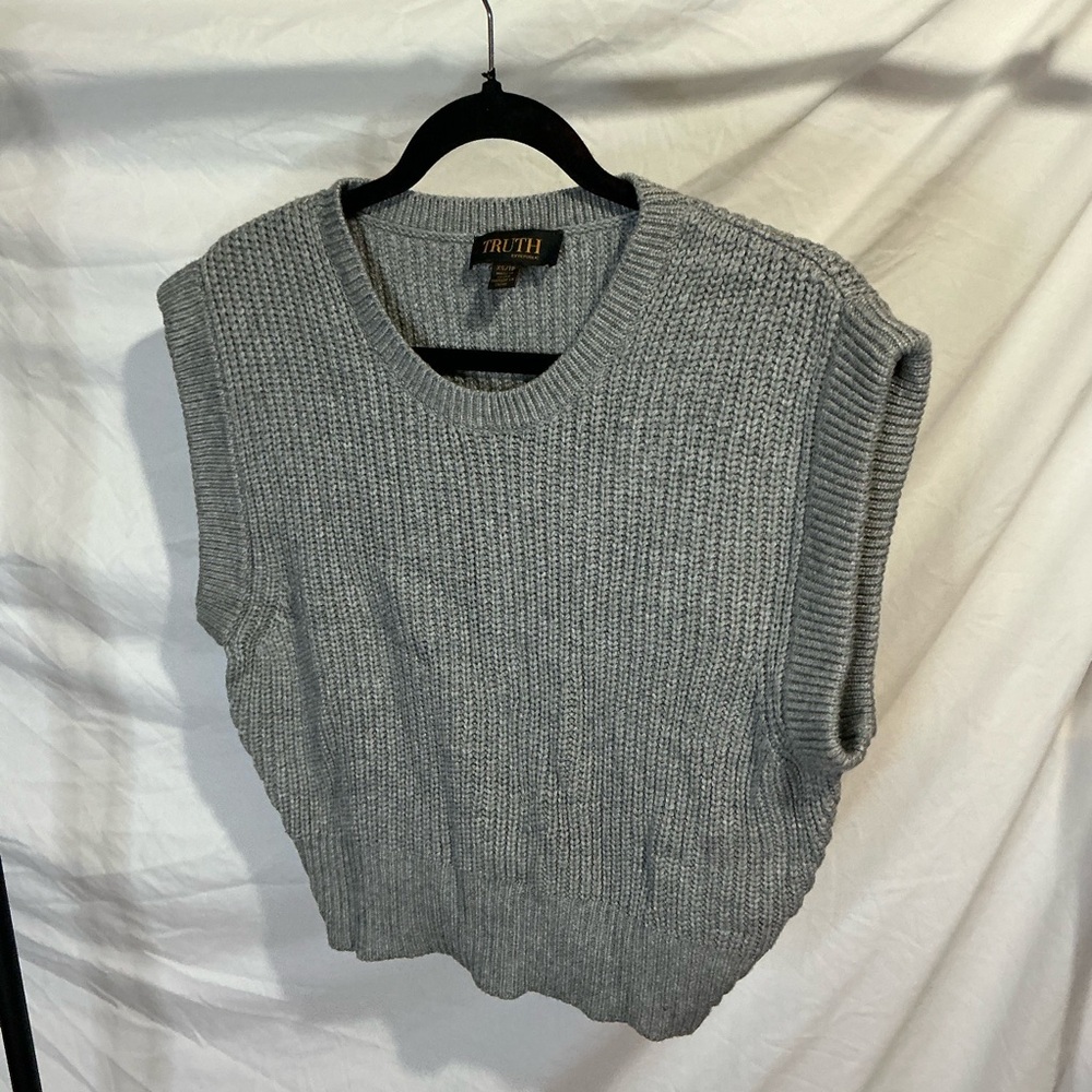 Truth Gray Women's Sweater Vest